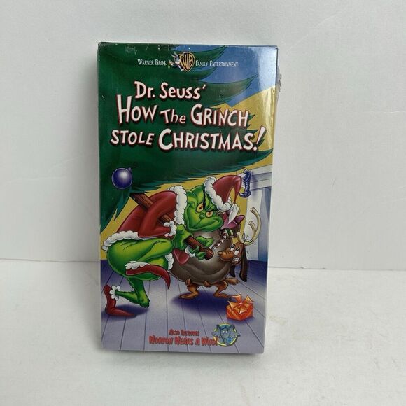 Other - How the Grinch Stole Christmas (VHS, 2000, Slipsleeve) NEW SEALED